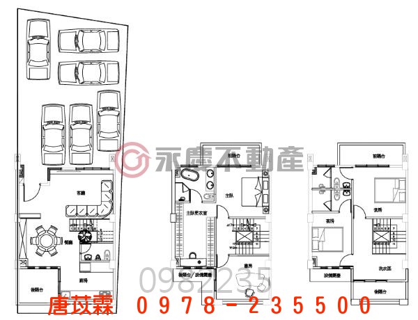 頭份全新大面寬大地坪四車別墅照片12